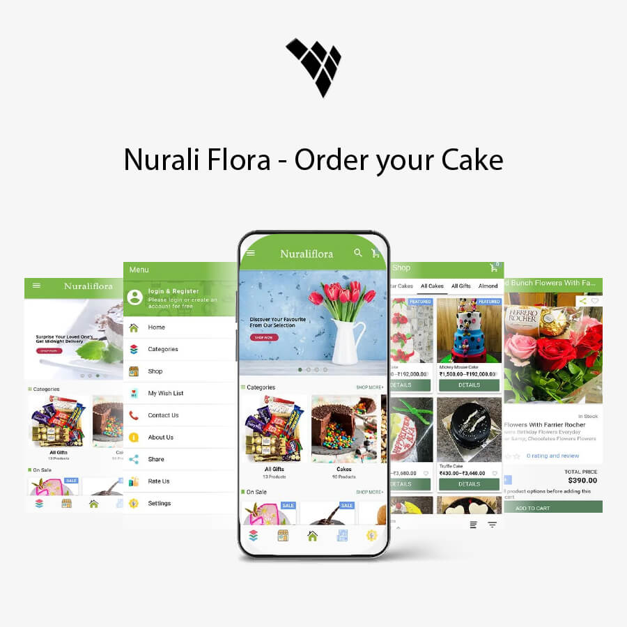 Nurali Flora - Mobile App